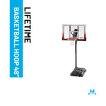 LIFETIME ADJUSTABLE BASKETBALL HOOP 48"